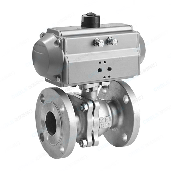 Pneumatic ball valve