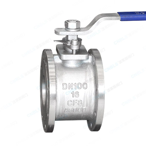 Clamp thin ball valve