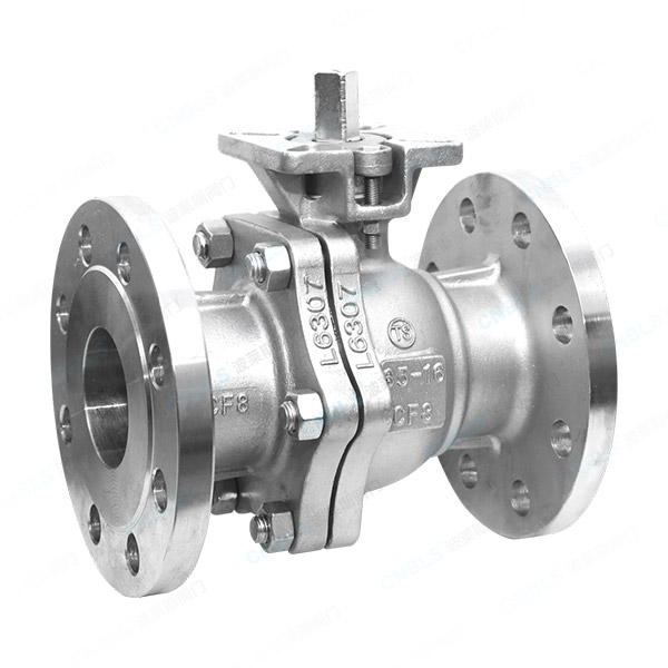 National standard high platform flange ball valve